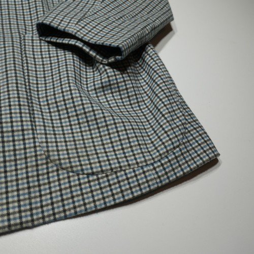 A New Day Jacket Size 1X** Gray Black Blue Square Plaid Design Essentials Career - Picture 3 of 14