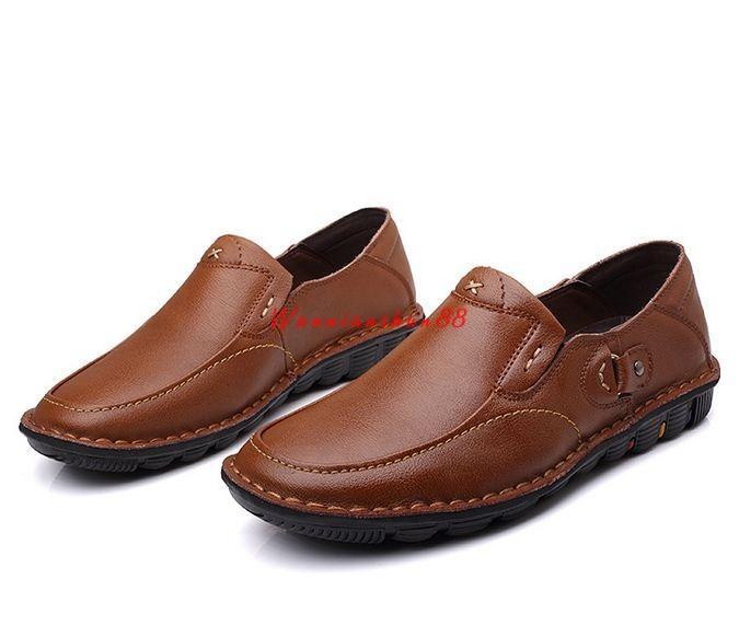 Mens Loafers leather Slip On leather Casual Dress moccasins driving shoes Mens Loafers leather Slip On leather Casual Dress moccasins driving shoes