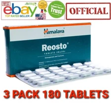 Reosto OFFICIAL USA 3 BOX 180 TABLETS Prevents Osteoporotic Fractures