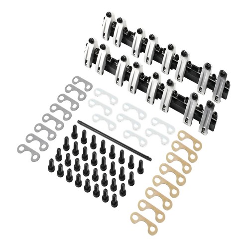 Juego de brazos basculantes de montaje de eje de aluminio relación 1,5 con herrajes para Chevy SBC 350 - Imagen 3 de 7
