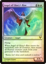 Avacyn Restored  MTG  Foil    Angel of Glory's Rise   Magic