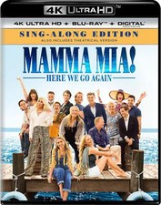Mamma Mia Here We Go Again (4k Ultra HD + Blu-ray) HDR  