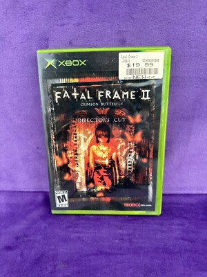 xbox★FATAL FRAME 2 CRIMSON BUTTERFLY Fatal Frame II: The Crimson Butterfly -- Director's Cut