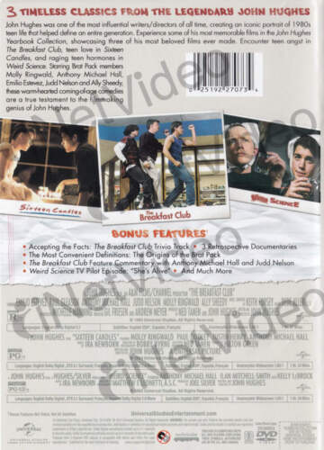 John Hughes Yearbook Colección (The Breakfast Club / Dieciséis Velas / Weird Sc - Imagen 2 de 3
