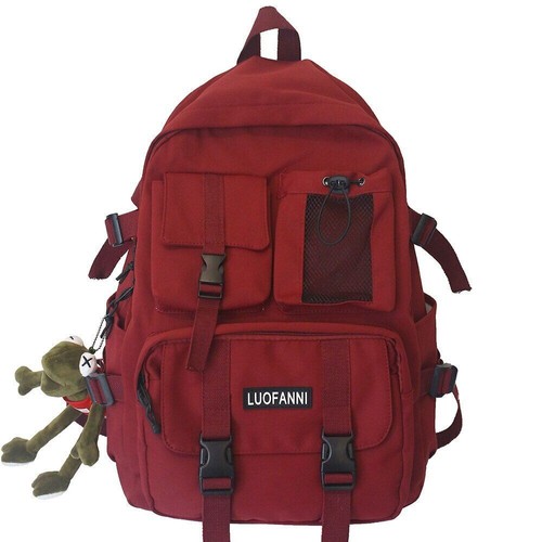 Boys Girls Travel Students College School Bag Laptop Backpack Book Bags Women