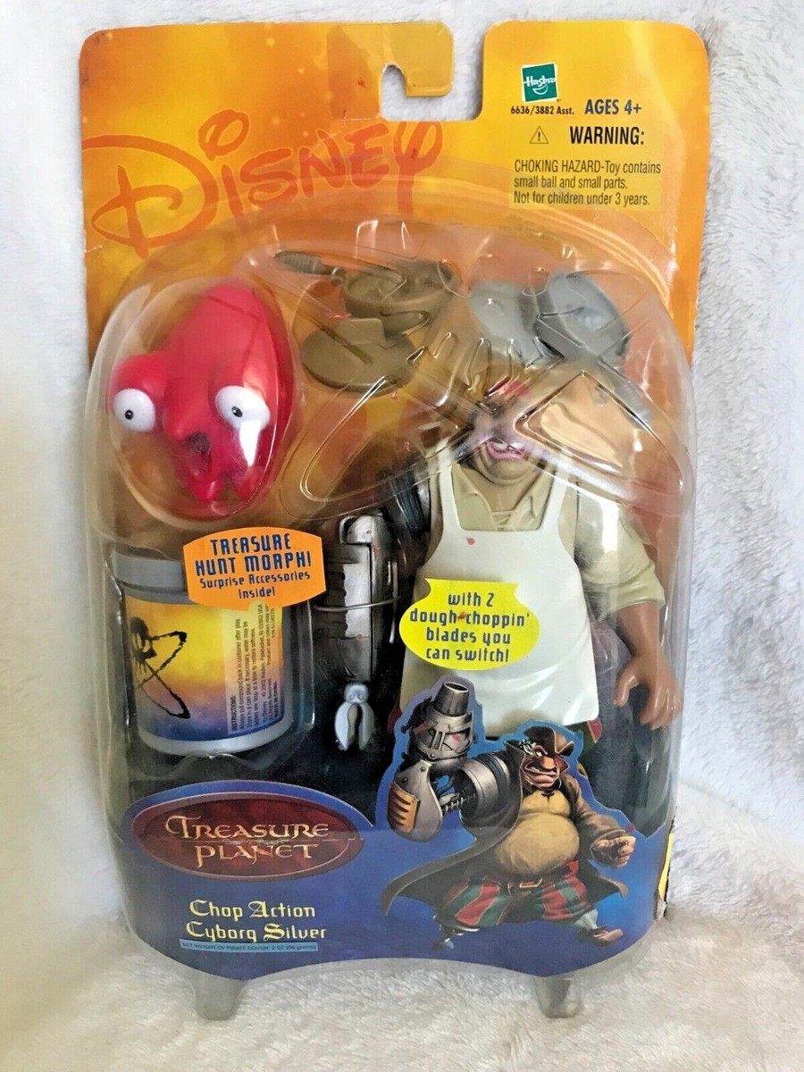 New VTG 2002 Disney Hasbro Treasure Planet Chop Action