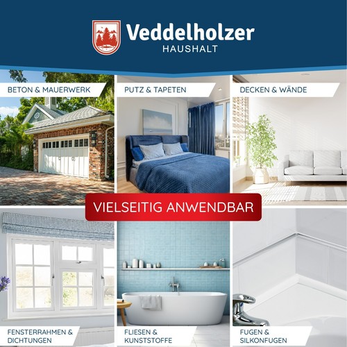 500 ml Premium Schimmelentferner mit Aktivchlor. Anti Schimmelspray Wirkt tief - Bild 4 von 7