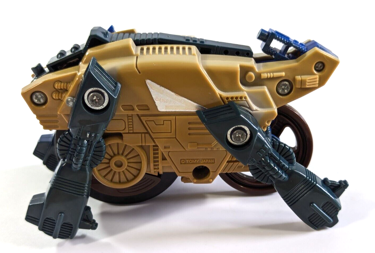 VINTAGE 1980s Transformer RIPCORD Motorcycle Dinosaur Japan