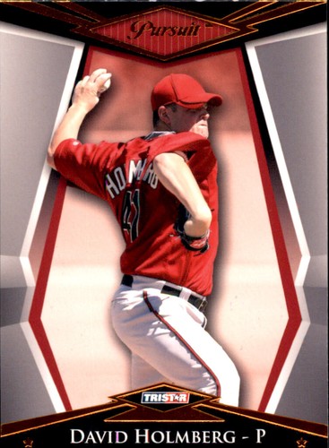 2011 Tristar Pursuit David Holmberg /99 Orange Parallel Rookie RC Diamondbacks - Picture 1 of 2