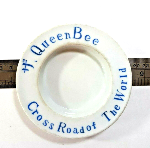 Schmuckschale Aschenbecher Bienenkönigin "Kreuzung der Welt" Kinosita Tokyo Japan - Bild 6 von 9