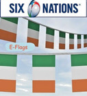 33FT Republic Of Ireland ROI Rugby 6 Nations Flags Bunting Speedy Delivery