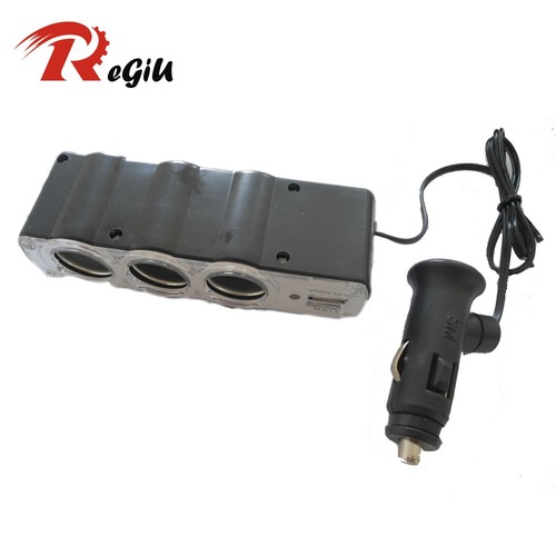 Car Charger 5 USB Type PD Fast Car Phone Charger For Xiaomi Note HuaWei Iphone