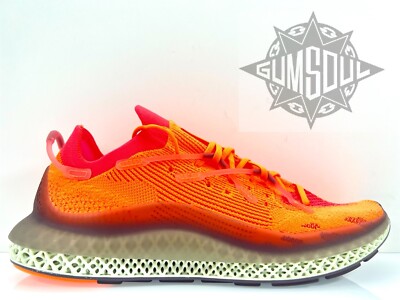 ADIDAS 4D FUSIO SCREAMING ORANGE CORE BLACK SOLAR RED FY5929 sz 11