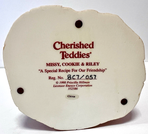 ‘98 Cherished Teddies “A Special Recipe For Our Friendship” 8C7/057 - Picture 11 of 11