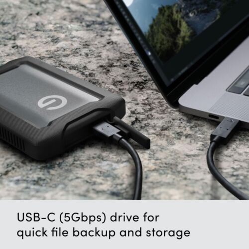SanDisk Professional 1TB G-Drive ArmorATD - Rugged Durable Portable External ... - Picture 2 of 6