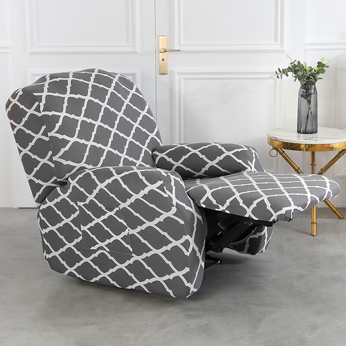 Printed Stretch Recliner Slipcover Lazy Boy Sofa Chair Cover Furniture ProtectoR - Picture 19 of 22