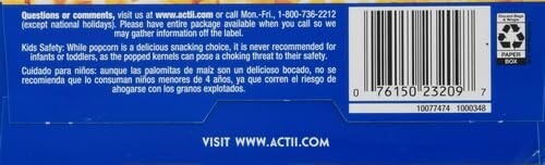 ACT II Xtreme Butter Microwave Popcorn,6 ct, 33.01 2.75 Ounce (Pack of 6) - Picture 6 of 11