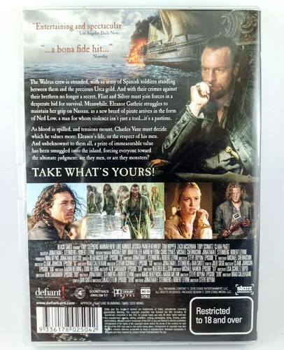 Black Sails The Complete Second Season - Approx. 555 min 4 x DVDs. - Picture 2 of 5