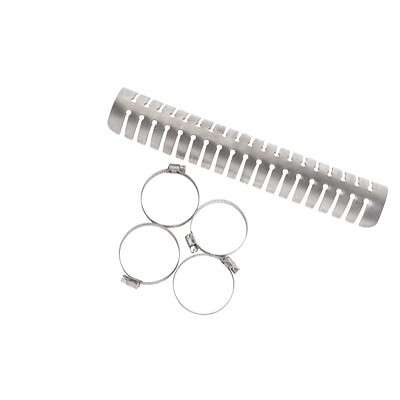 Ricochet Universal 4-Stroke Stainless Steel Pipe Guard MOTORCYCLE 869 - Picture 1 of 1