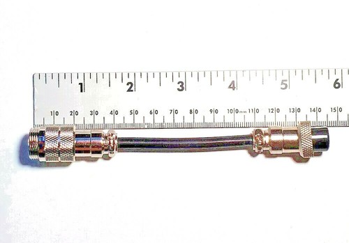 6-Pin CB RANGER/ASTATIC MIC to 4-Pin CB COBRA Radio Adapter HS-64R - Picture 3 of 6
