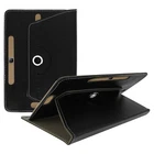 Universal 10'' Tablet Stand Function Case Cover - Black - 360 Orientation