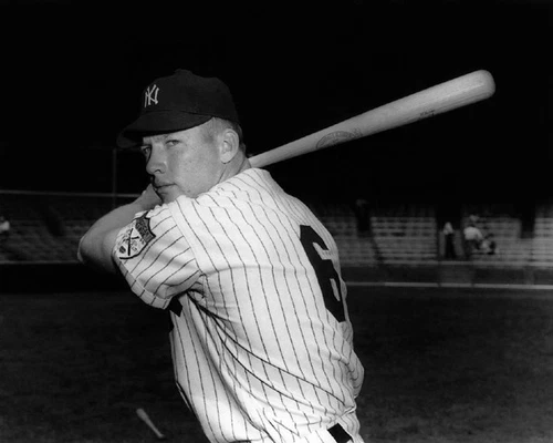 1951 New York Yankees MICKEY MANTLE #6 Glossy 8x10 Photo Rookie Print Poster RC 