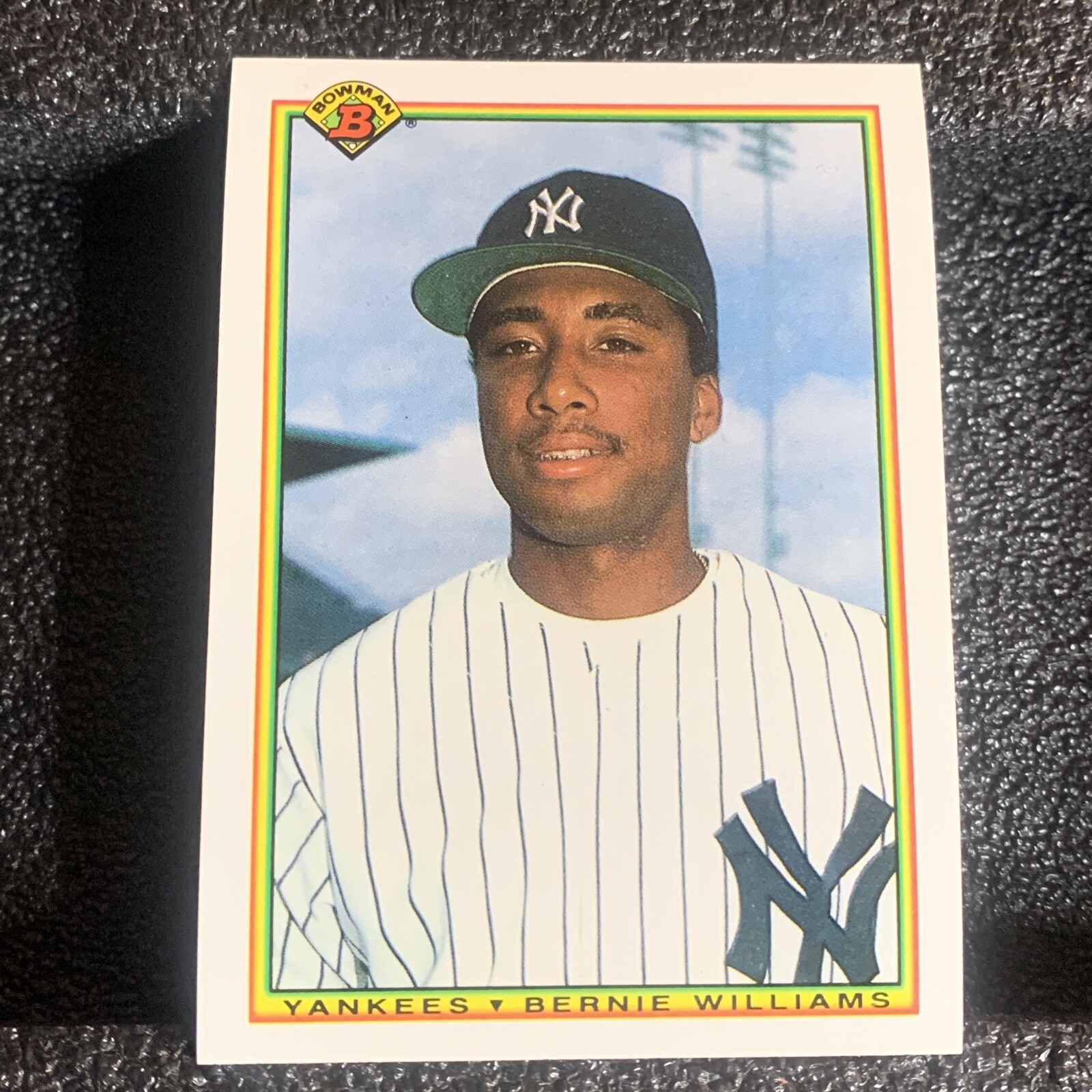 1990 Bowman Bernie Williams RC #439 New York Yankees