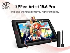 XP-Pen Artist 15.6 Pro Graphics Drawing Tablet Used 60° Tilt 8192 Open Box