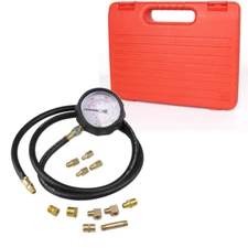 500PSI Automatic Engine Oil Pressure Test Kit TU-11A Tester Gauge Diagnostic Kit