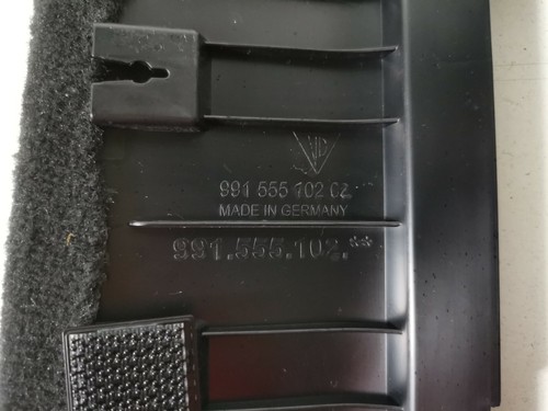 PORSCHE CAYMAN 718 2016- VORNE RECHT SICHERUNGSKASTEN TEPPICH 991 555 102 02 OEM - Bild 7 von 8
