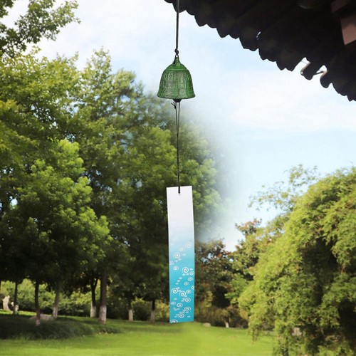 Cast Iron Metal Wind Chimes, Ancient Clock Wrought Iron Decoration Gift Pendant - Picture 2 of 12