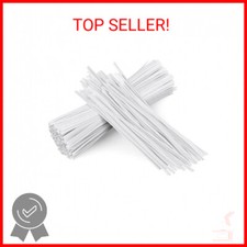 500 Pcs Black Twist Ties, Plastic 5" Twist Ties, Twist Ties for Bags, Wire Ties