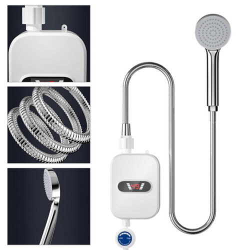 3500W Instant Electric Hot Water Heater Home Mini Fast Heater Shower System Kit - Picture 1 of 12