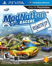 ModNation Racers: Roadtrip Sony PlayStation Vita 2012 Game Cartridge Retail Box.