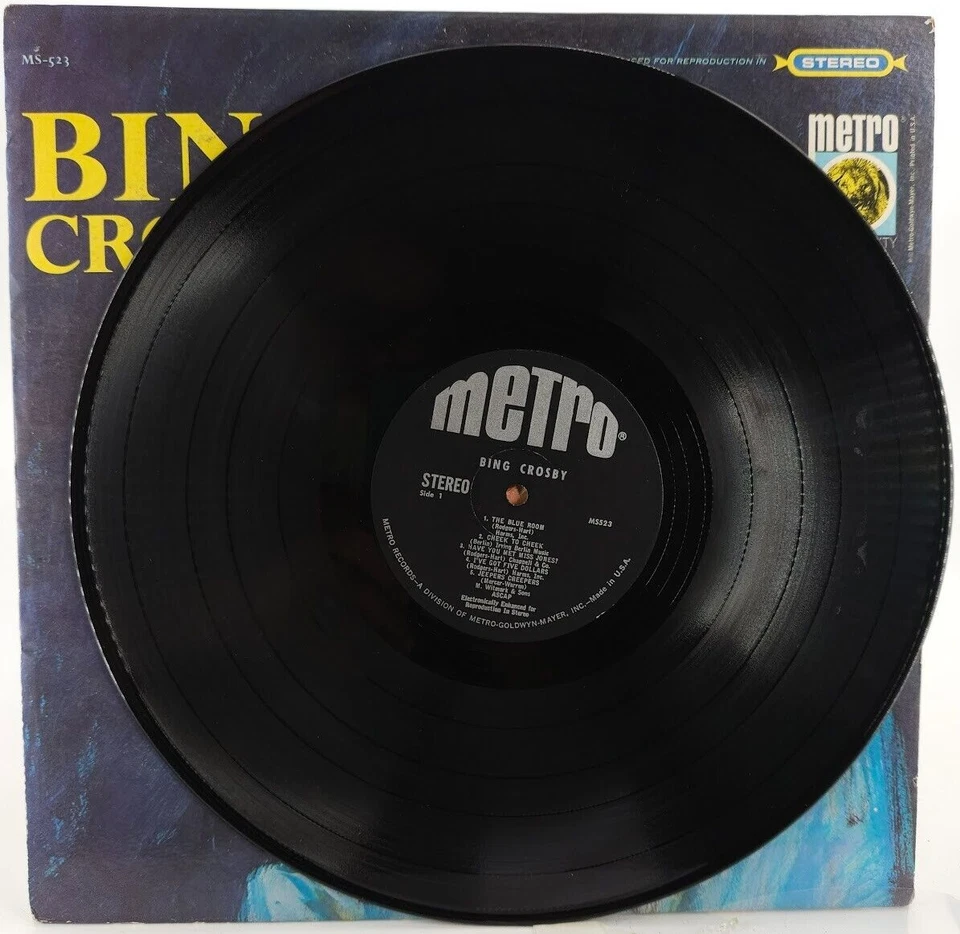 Bing Crosby Self Titled Album Vinyl Metro Exciting World Of Music Stereo MS523 - Image 3 of 4