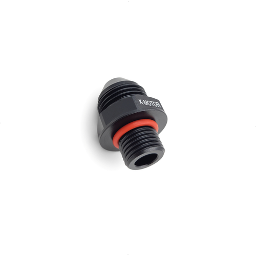6AN to 8AN Fitting - Straight Male Adapter - ORB O-ring to Flare - Picture 3 of 5