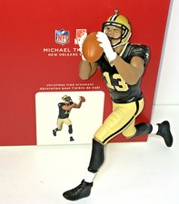 HALLMARK Keepsake 2020 MICHAEL THOMAS NFL New Orleans Saints CHRISTMAS ORNAMENT