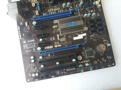 For MSI Socket FM1 DDR3 VGA+DVI+HDMI ATX Motherboard A55-G35 - Picture 3 of 3