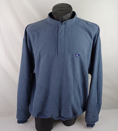 Prendas exteriores de golf Zero Restriction XL para hombre azul rompevientos camisa pulóver EE. UU. - Imagen 1 de 13