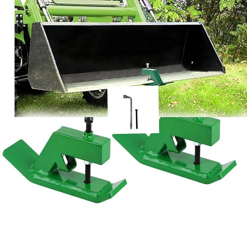Durable Skid Edge Guard for Snow Removal: Heavy-Duty Steel Tractor Attachment - Picture 3 of 8