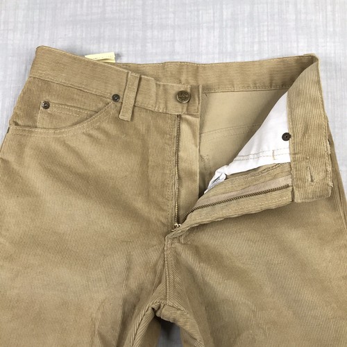 Vtg NWT Lee Riders 30x30 (SEE) Corduroy Pants Tan Regular Fit Boot Cut USA Made - Picture 4 of 17