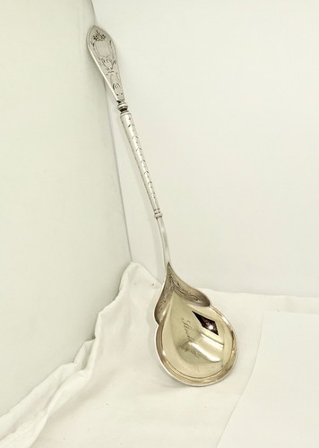 CUCHARA BAYAS PLATA DAVID DIFFERENTEN c1880 CHRISTIANIA 830,9,75", STOCKHOLM - Imagen 10 de 12