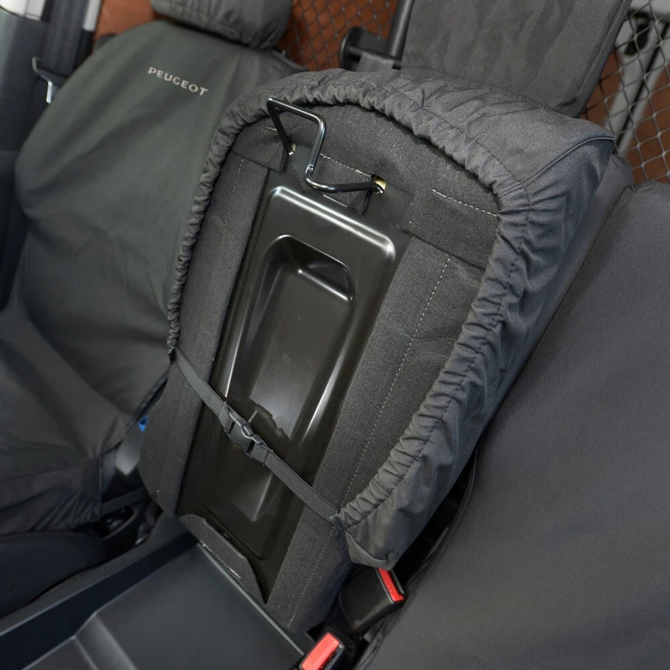 FUNDAS ASIENTO DELANTERO PEUGEOT PARTNER BORDADO 'PEUGEOT' (2008-2018) 105 Foto 4 de 4