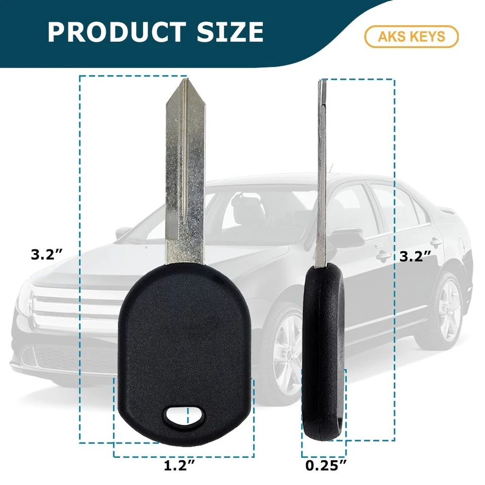2 Repuestos para Lincoln LS 2003 2004 2005 2006 40 Bit Chip Transpondedor Llave Foto 4 de 4