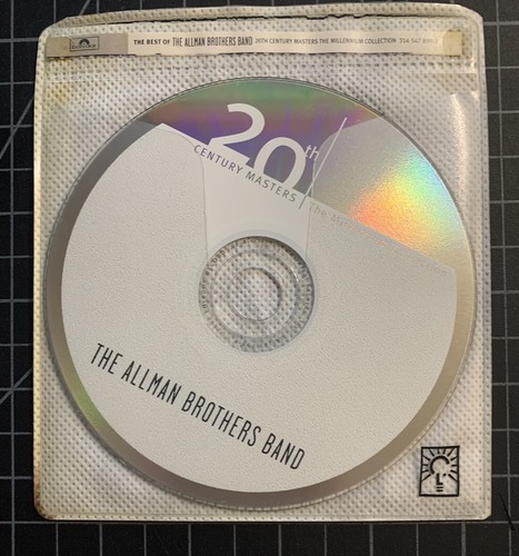 The Allman Brothers Band 20th Century Masters Cd - Picture 3 of 3