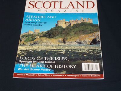 2004 MAY SCOTLAND MAGAZINE - AYRSHIRE & ARRAN FRONT COVER - H 6882