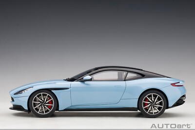 ASTON MARTIN DB11 Q FROSTED GLASS BLUE 1:18 by AUTOart #70268