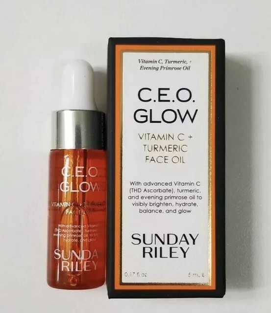 Sunday Riley CEO Glow Vitamin C Turmeric Face Oil 0.17 FL