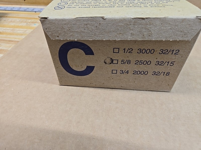 5/8" Staples For Air Staple Gun