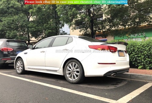 Forge Carbon Fiber Rear Trunk Duckbill Spoiler Wing For 2011-2022 Kia Optima K5 - Picture 8 of 15